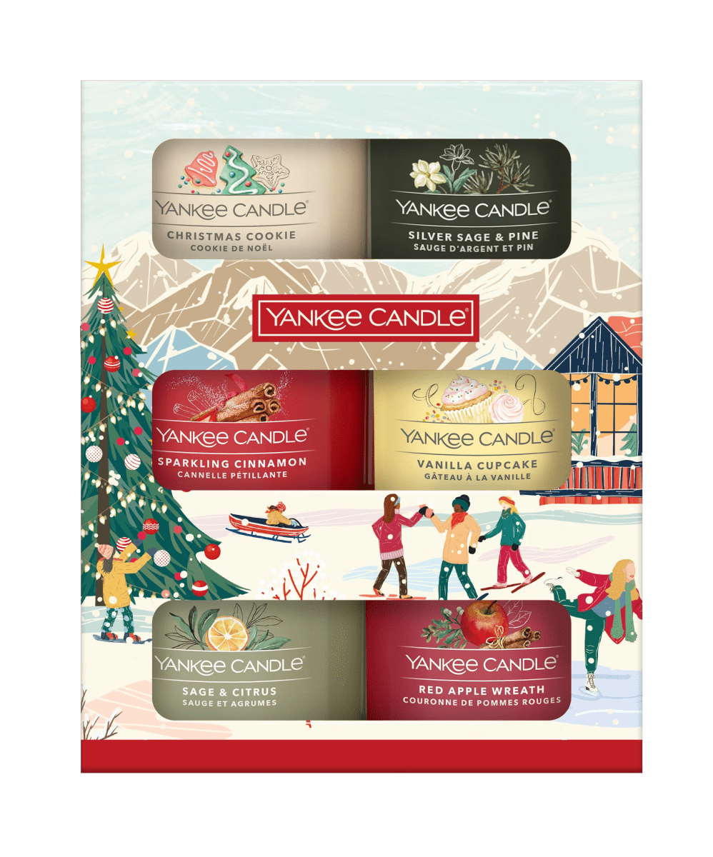 Confezione Regalo 6 candele Votive in Vetro - Kōdō.boutique