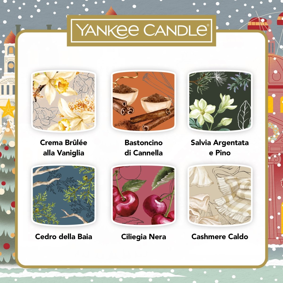 Confezione Regalo 6 candele Votive in Vetro - Kōdō.boutique