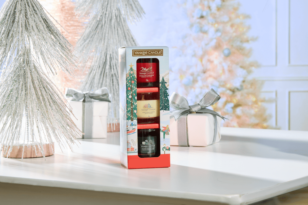 Confezione Regalo Christmas Classic 3 candele Votive in vetro - Kōdō.boutique