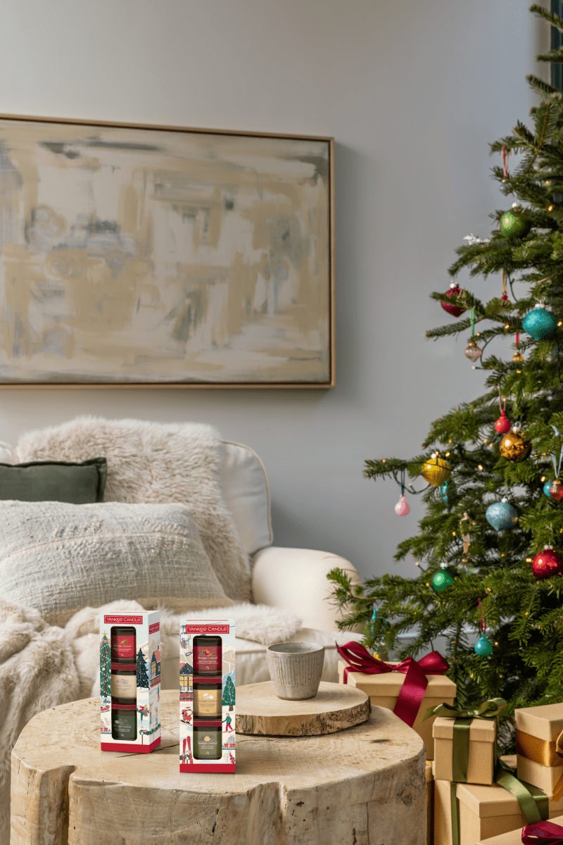 Confezione Regalo Christmas Classic 3 candele Votive in vetro - Kōdō.boutique