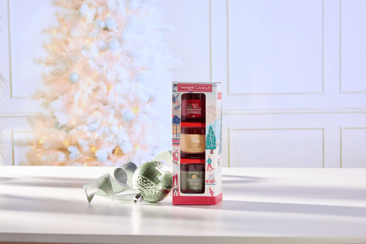 Confezione Regalo Holiday Party 3 candele Votive in vetro - Kōdō.boutique