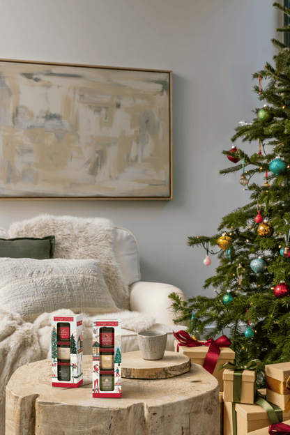 Confezione Regalo Holiday Party 3 candele Votive in vetro - Kōdō.boutique