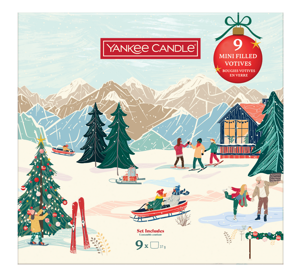 Confezione Regalo Libro 9 candele Votive in vetro - Kōdō.boutique