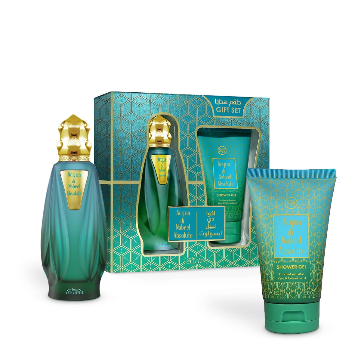 Gift Set "Acqua di Nabeel Absolute" Profumo e Shower Gel - Kōdō.boutique
