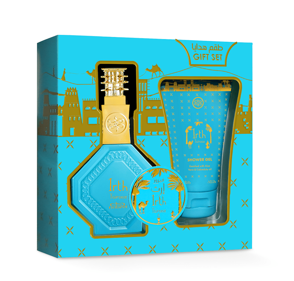 Gift Set "Irth Fairooz" Profumo e Shower Gel - Kōdō.boutique