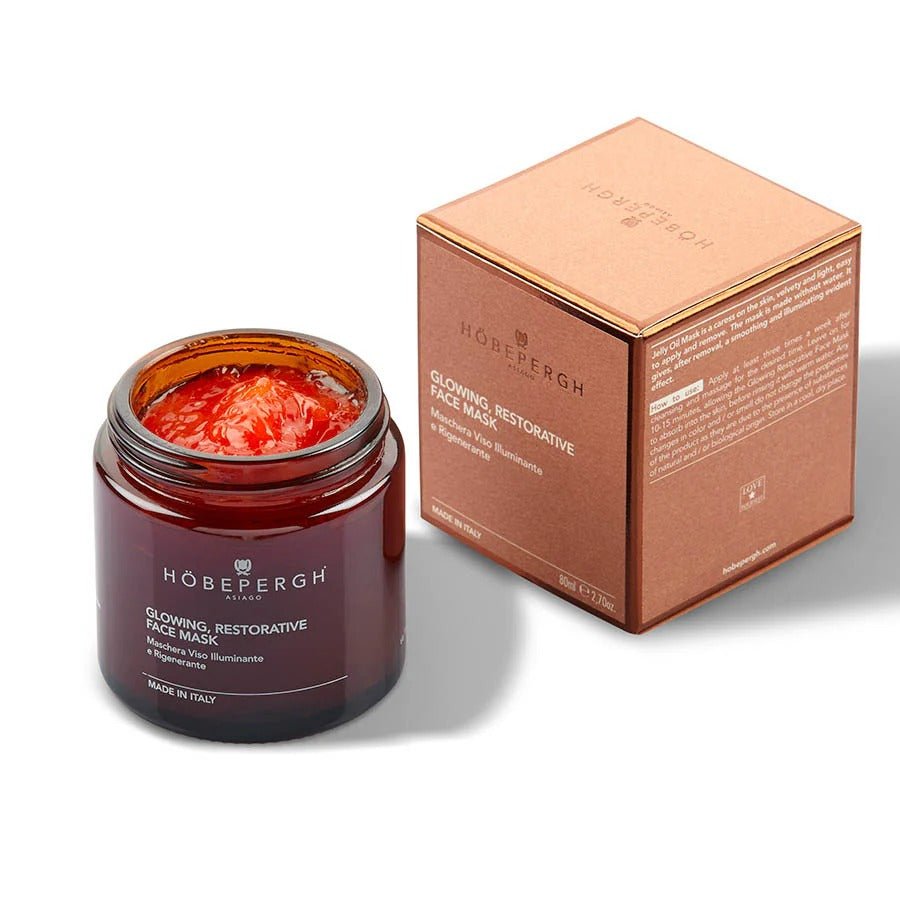 GLOWING RESTORATIVE FACE MASK - MASCHERA VISO ILLUMINANTE E RIGENERANTE - Kōdō.boutique