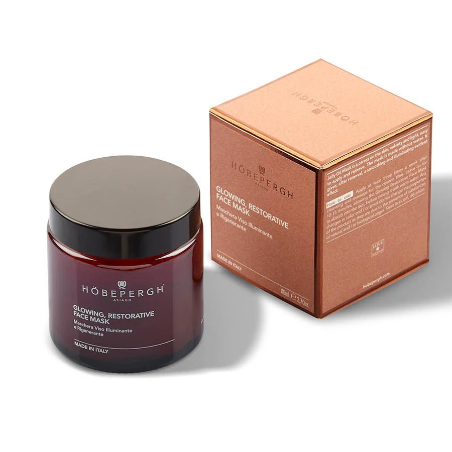 GLOWING RESTORATIVE FACE MASK - MASCHERA VISO ILLUMINANTE E RIGENERANTE - Kōdō.boutique