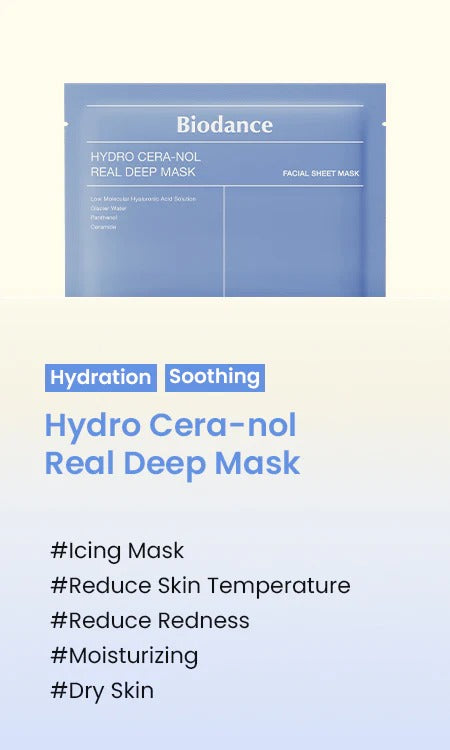Biodance Hydro Cera-nol — Maschera viso idratante in idrogel