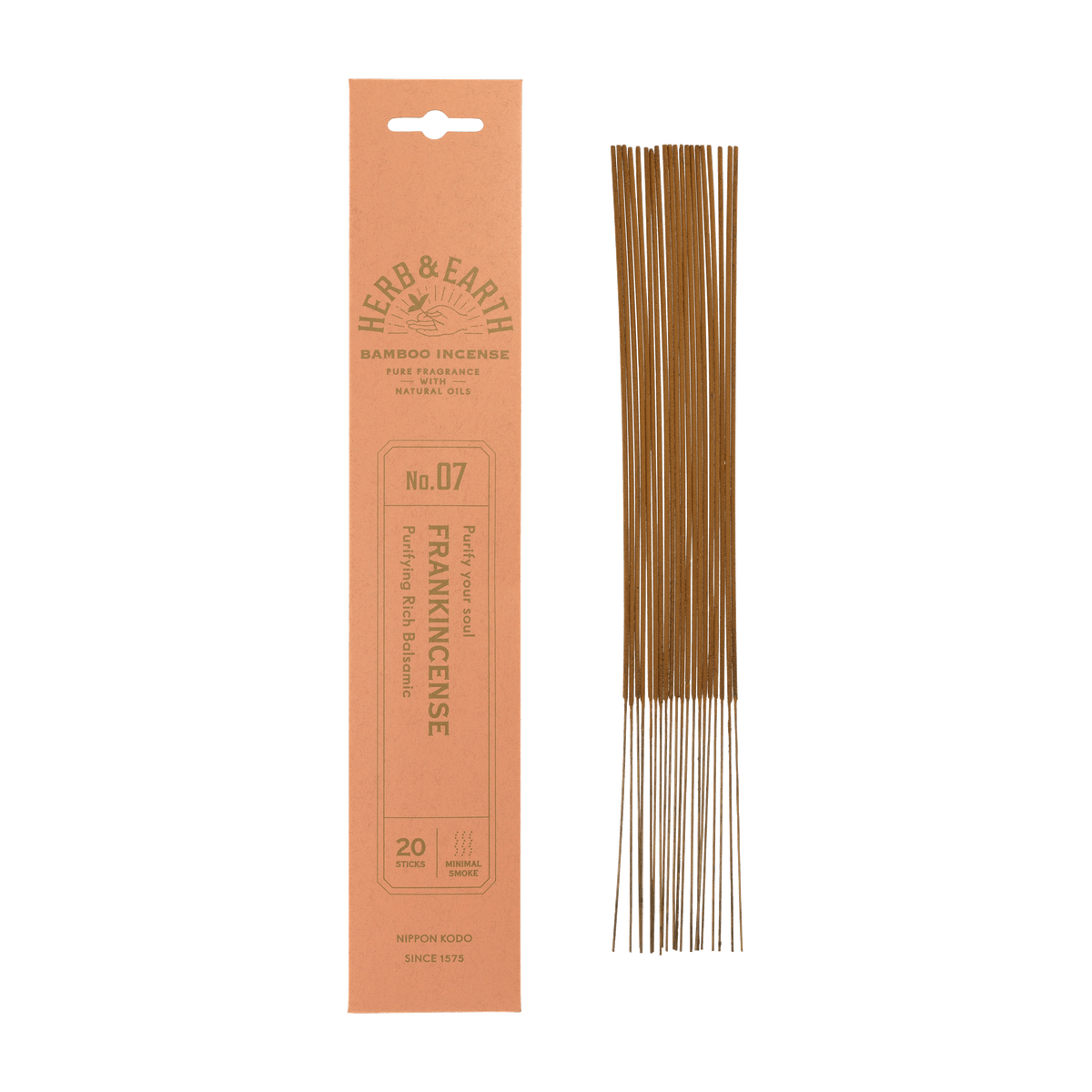Incenso Herb & Earth - Frankincenso - Kōdō.boutique
