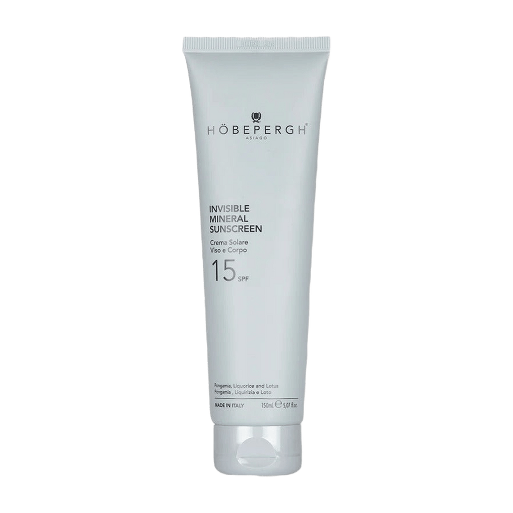 INVISIBLE MINERAL SUNSCREEN SPF 15 - CREMA SOLARE VISO E CORPO SPF 15 - Kōdō.boutique