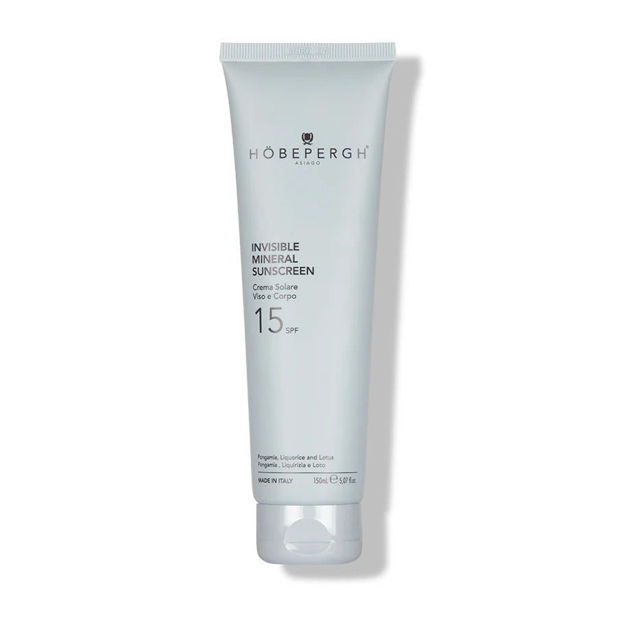 INVISIBLE MINERAL SUNSCREEN SPF 15 - CREMA SOLARE VISO E CORPO SPF 15 - Kōdō.boutique