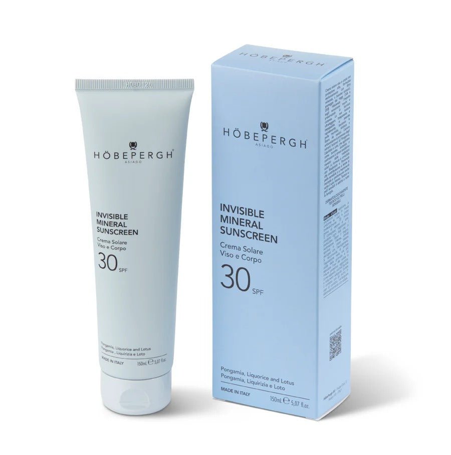 INVISIBLE MINERAL SUNSCREEN SPF 30 - CREMA SOLARE VISO E CORPO SPF 30 - Kōdō.boutique