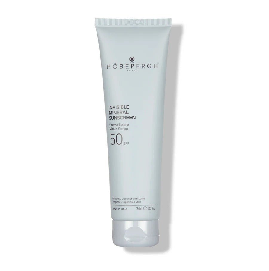 INVISIBLE MINERAL SUNSCREEN SPF 50 - CREMA SOLARE VISO E CORPO SPF 50 - Kōdō.boutique