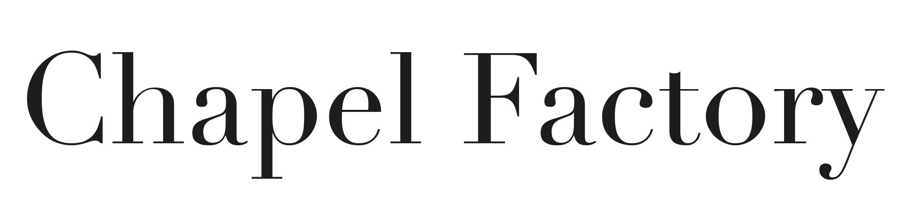 Logo Chapel Factory