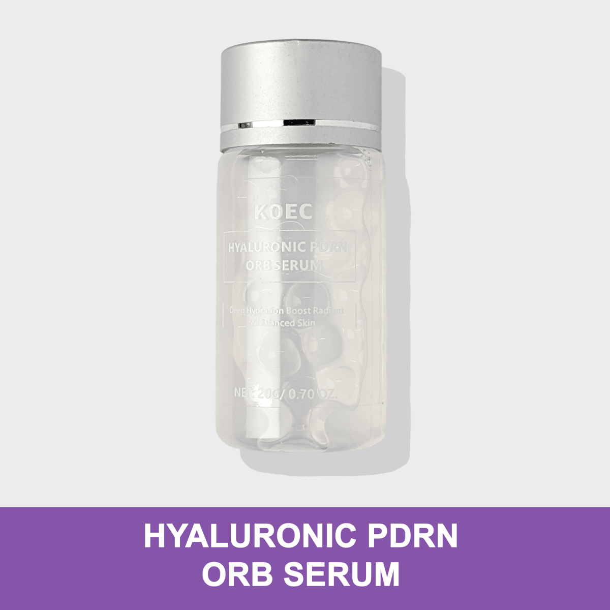 KOEC — Siero viso in sfere con acido ialuronico e PDRN — 20 g - Kōdō.boutique