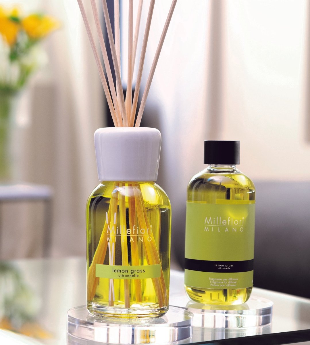 Lemon Grass – Profumo per ambienti a bastoncini - Millefiori Milano - Kōdō.boutique