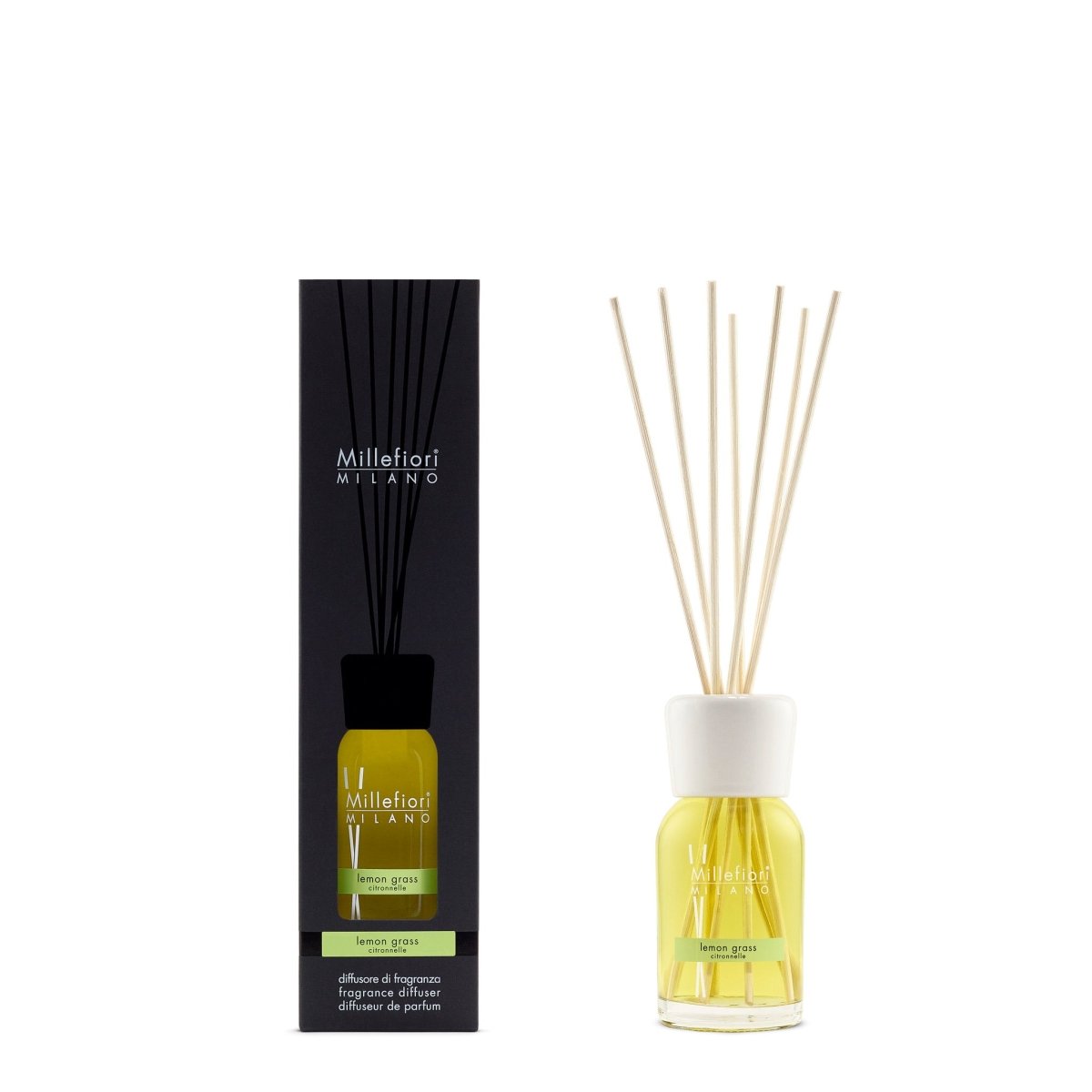 Lemon Grass – Profumo per ambienti a bastoncini - Millefiori Milano - Kōdō.boutique