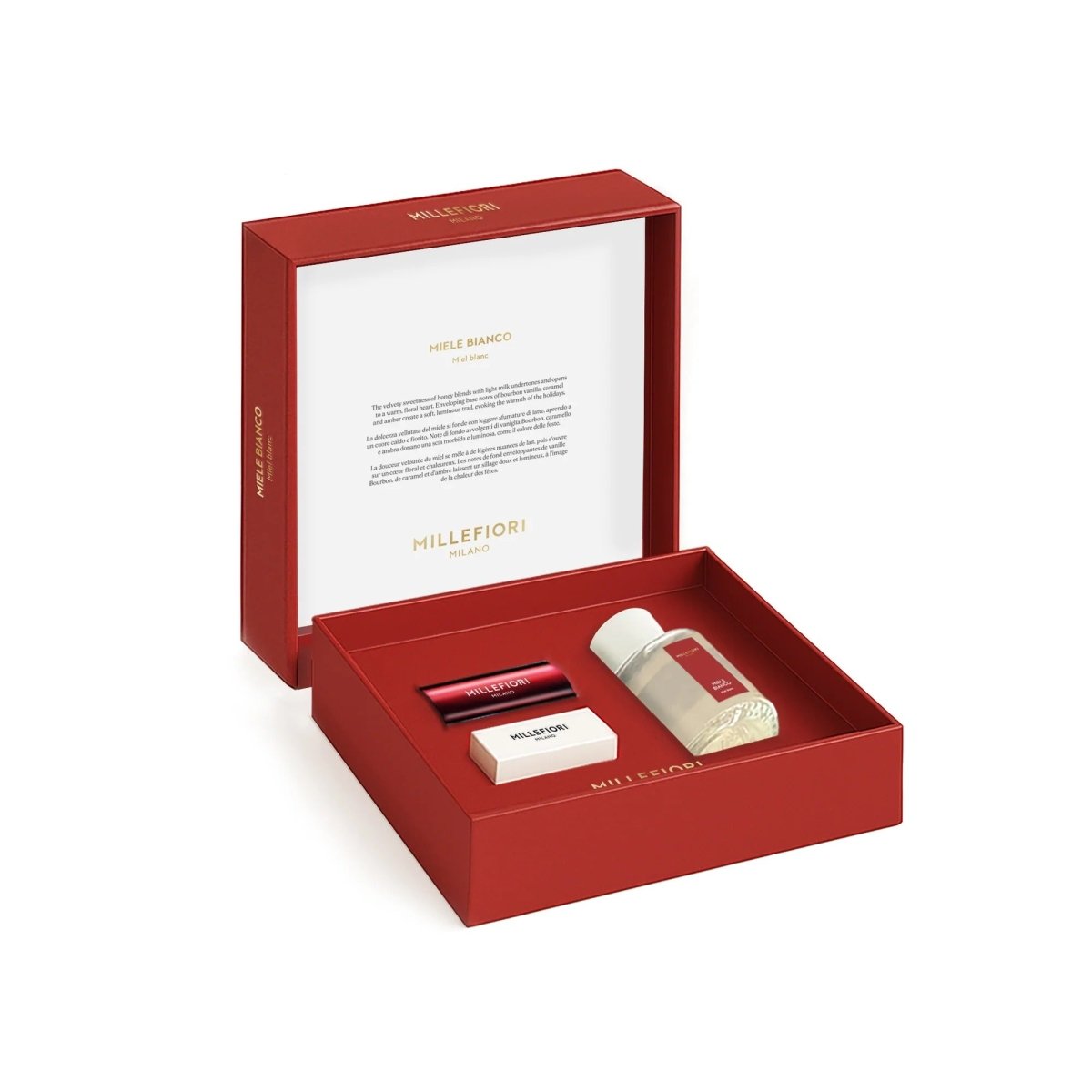 Miele Bianco – Set Profumo per ambienti a bastoncini e Deo Auto - Kōdō.boutique