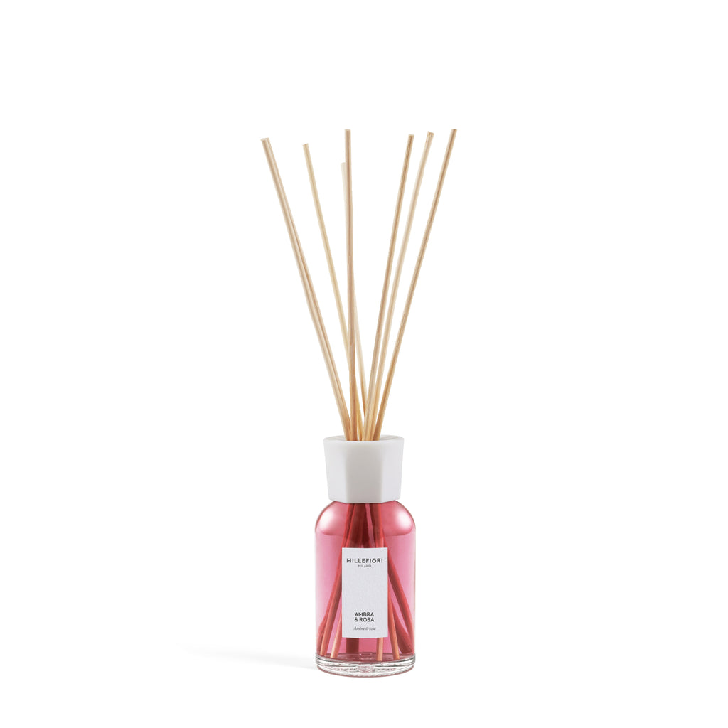 Ambra & Rosa – Diffusore a bastoncini Milano, 250 ml