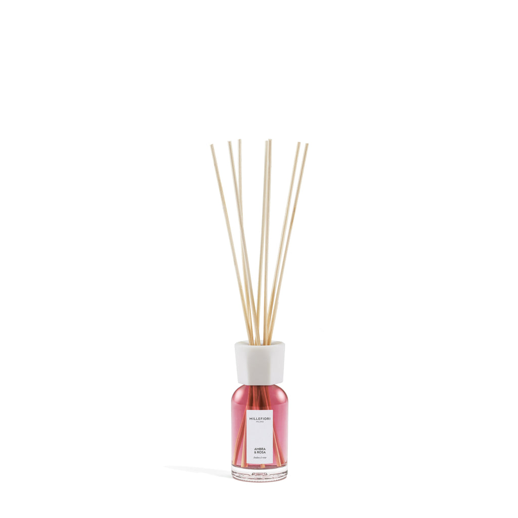Ambra & Rosa – Diffusore a bastoncini Milano, 100 ml