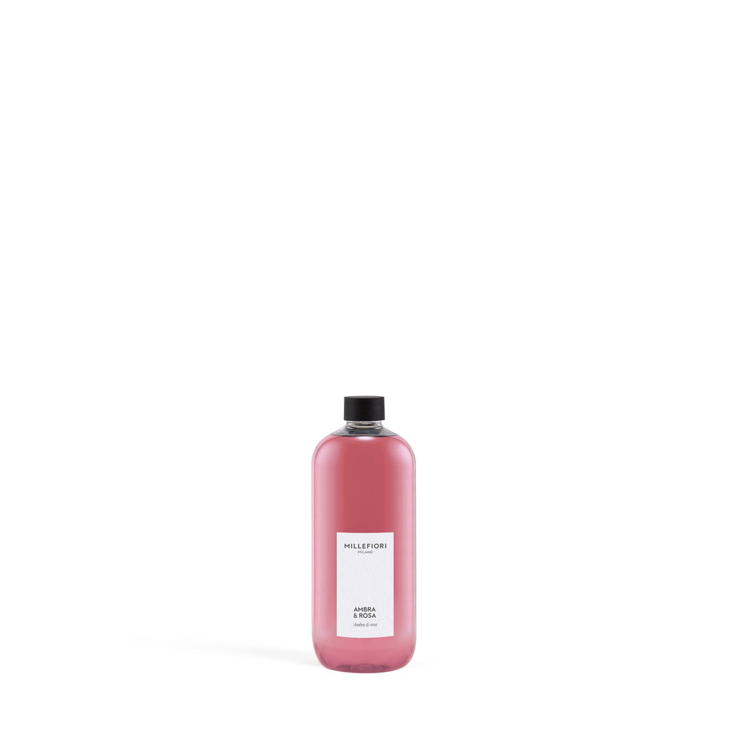Ambra & Rosa – Ricarica diffusore a bastoncini Milano, 500 ml