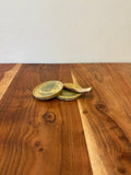 Piattino Porta Incenso/Palo Santo in Gres "Verde Oliva" - Kōdō.boutique