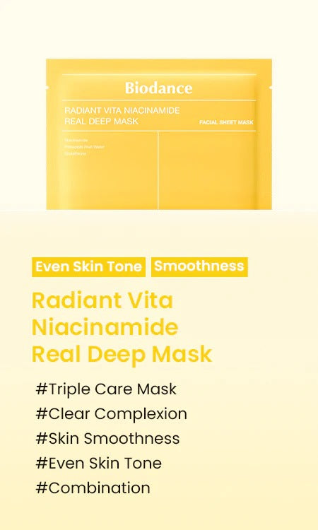 Biodance — Maschera viso alla niacinamide in idrogel