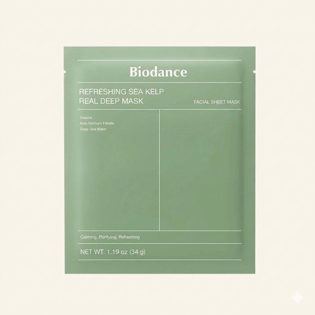 Biodance — Maschera viso alle alghe in idrogel