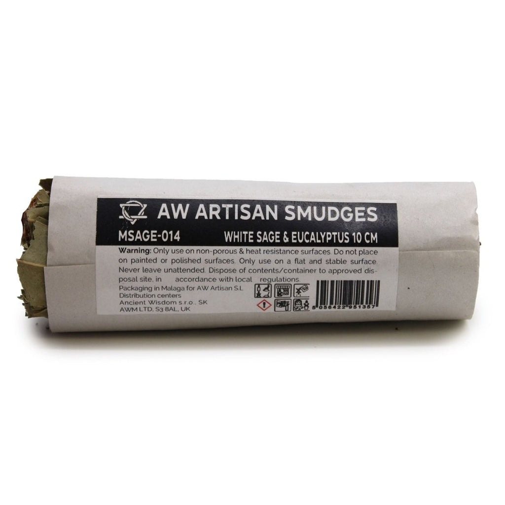 Smudge Stcik - White Sage & Eucalyptus 10 cm - Kōdō.boutique