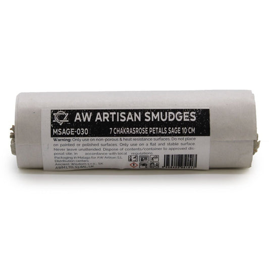 Smudge Stick - 7 Chakras Rose Petals Sage 10 cm (Chakra) - Kōdō.boutique