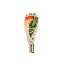 Smudge Stick - Cleansing Energy Sage Torch (citrine) 10cm - Kōdō.boutique