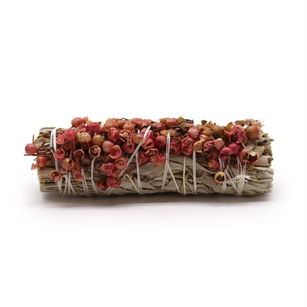 Smudge Stick - White Sage and Pirul Seed - Kōdō.boutique