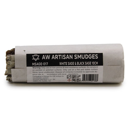 Smudge Stick - White Sage & Black Sage 10cm - Kōdō.boutique