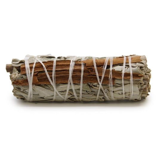 Smudge Stick - White Sage & Cinnamon 10cm - Kōdō.boutique