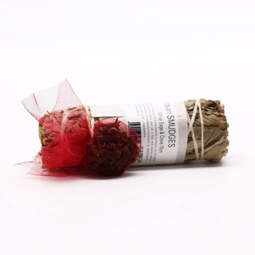 Smudge Stick - White Sage & Clove 10cm - Kōdō.boutique