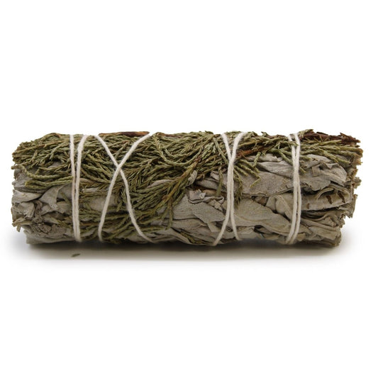 Smudge Stick - White Sage & Juniper 10cm - Kōdō.boutique