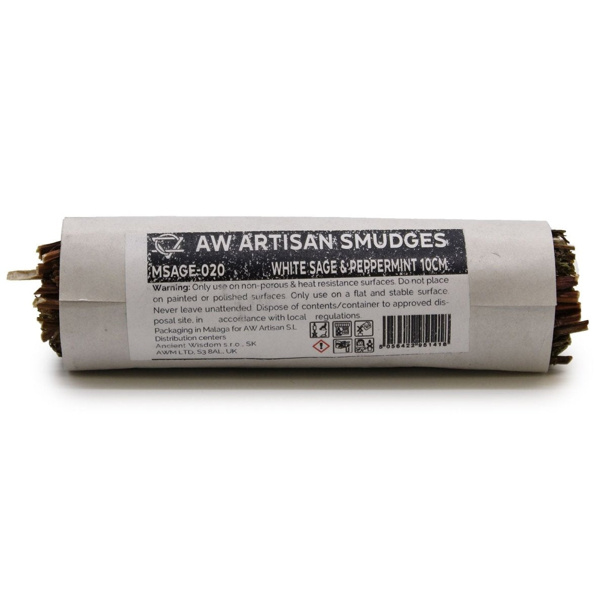 Smudge Stick - White Sage & Peppermint 10cm - Kōdō.boutique