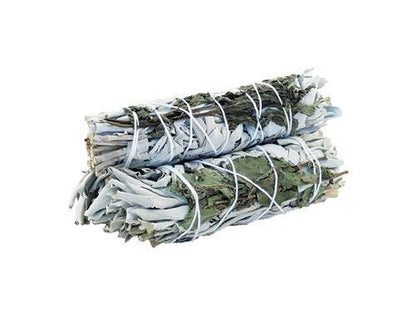 Smudge Stick - White Sage & Peppermint 10cm - Kōdō.boutique