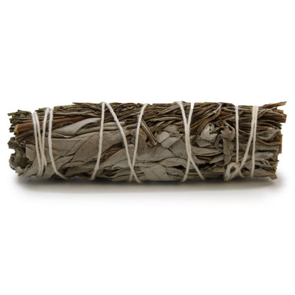 Smudge Stick - White Sage & Rosemary 10cm - Kōdō.boutique