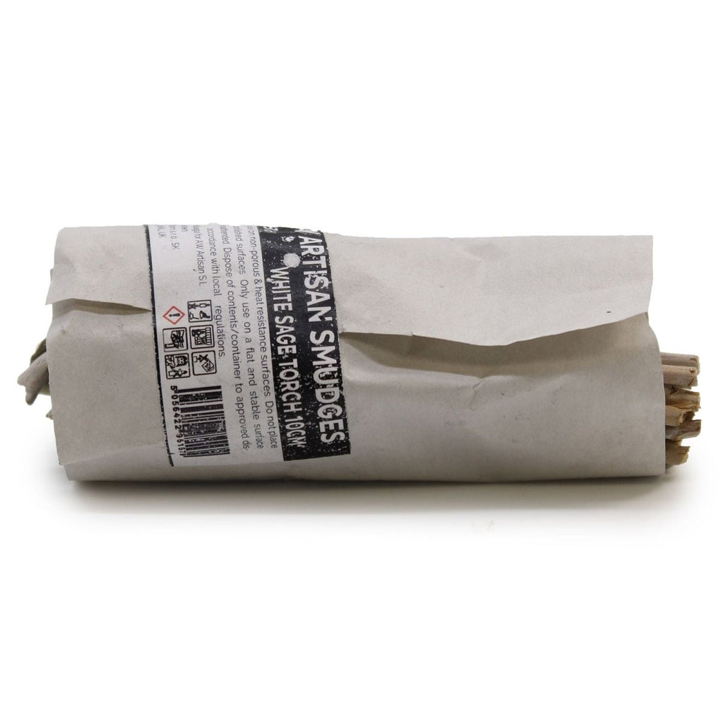 Smudge Stick - White Sage Torch 10cm - Kōdō.boutique