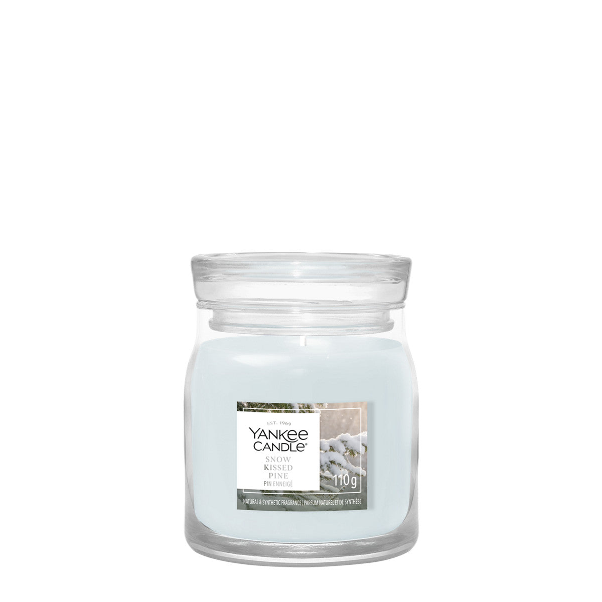 Candela Signature Piccola Snow Kissed Pine — Yankee Candle