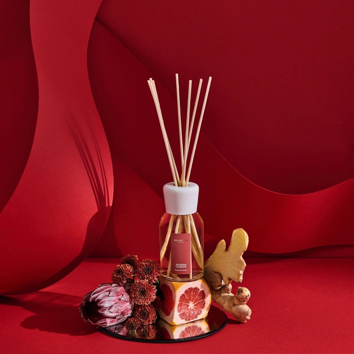 Zenzero Lucente – Profumo per ambienti a bastoncini - Millefiori Milano - Kōdō.boutique