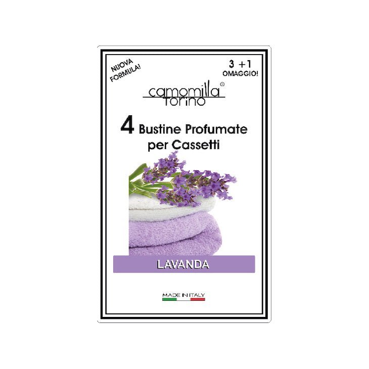 Buste Profumate per armadi e cassetti "Lavanda" Camomilla Torino - Kōdō.boutique