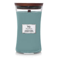Candela Clessidra Grande, Evergreen Cashmere Wood Wick - Kōdō.boutique