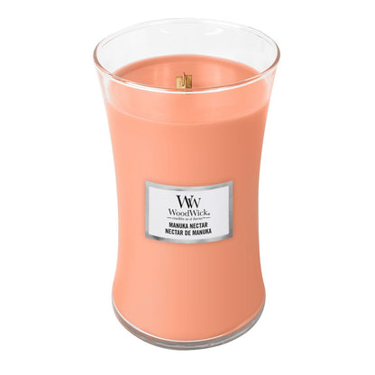 Candela Clessidra Grande, Manuka Nectar Wood Wick - Kōdō.boutique