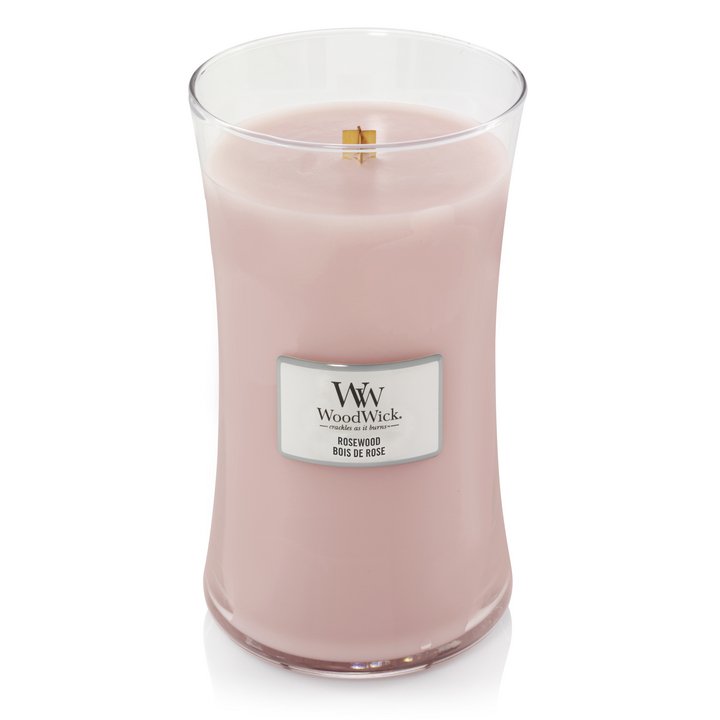 Candela Clessidra Grande, Rosewood Wood Wick - Kōdō.boutique