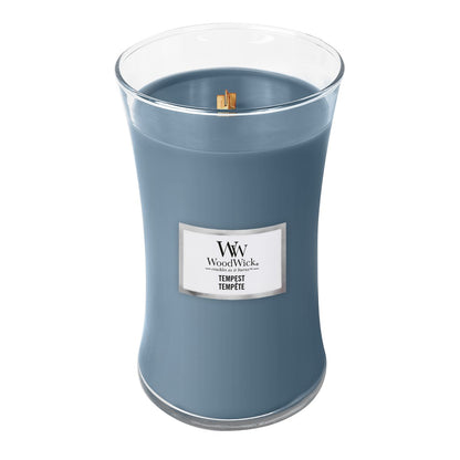 Candela Clessidra Grande, Tempest Wood Wick - Kōdō.boutique