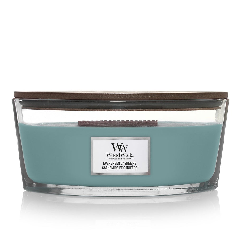 Candela Ellipse, Evergreen Cashmere Wood Wick - Kōdō.boutique