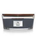 Candela Ellipse, Indigo Suede Wood Wick - Kōdō.boutique