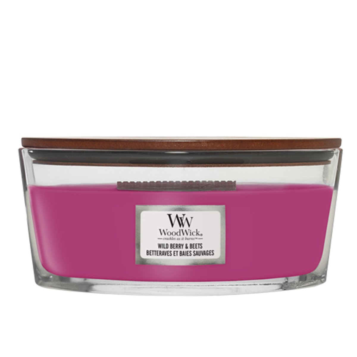Candela Ellipse, Wild Berry & Beets Wood Wick - Kōdō.boutique